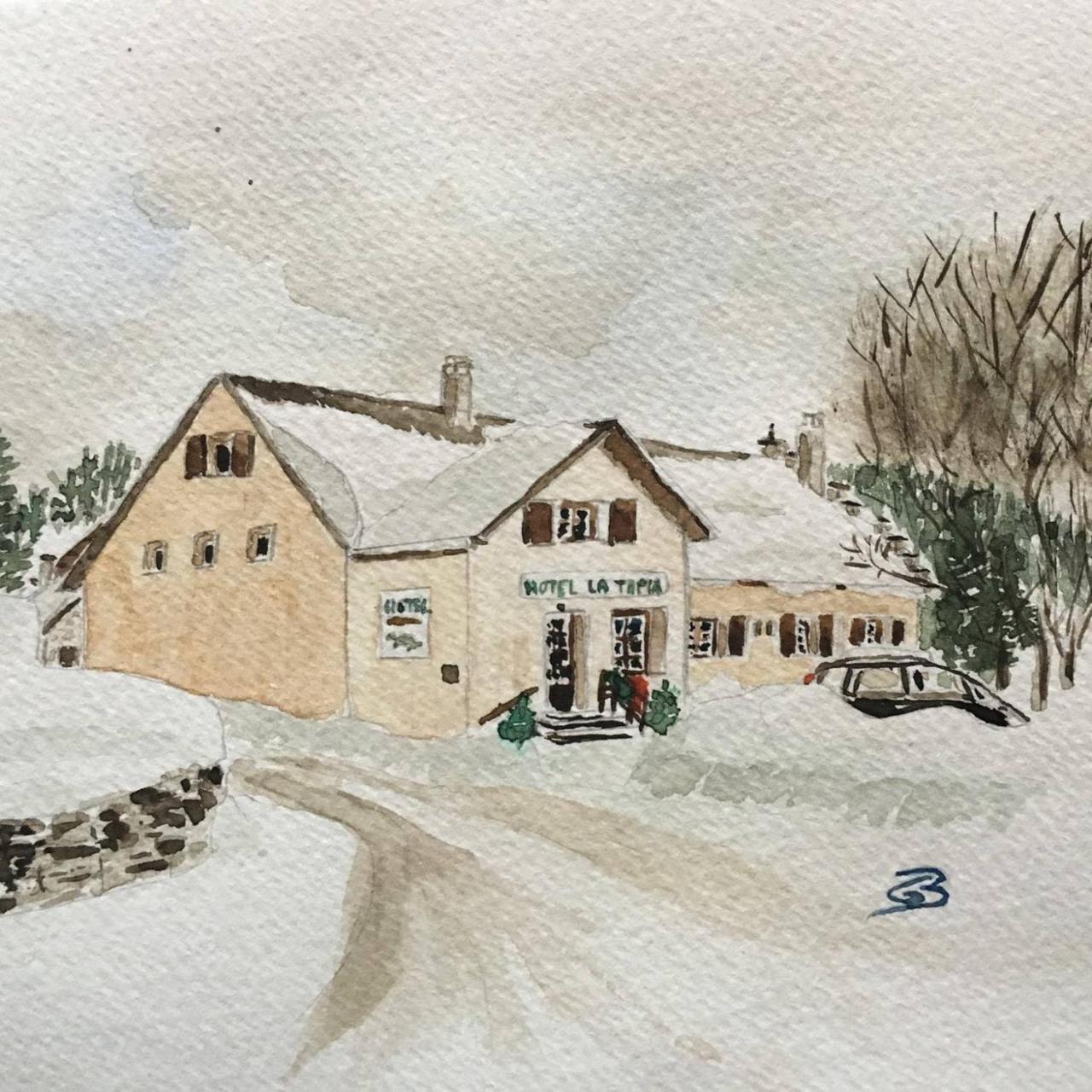 Hotel La Tapia Autrans-Meaudre-en-Vercors Exteriör bild